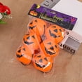 thumbnail image 2 of Mini Cubo de calabaza portátil para Halloween para niños, bolsa de soporte para dulces de calabaza, accesorios de Halloween, naranja y negro, 6 piezas, 2 of 4