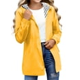 thumbnail image 3 of Zecgelong Kids Rain Jacket Hooded Windbreaker Lightweight Outdoor Coat For Girls Toddler Youth, 3 of 7