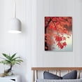 thumbnail image 3 of Nawypu Fall Decor Maple Leaf Canvas Wall Art Picture 16x20in for Living Room Bedroom, 3 of 3