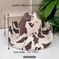 thumbnail image 3 of JYYYBF Women Cowgirl Hat, Vintage Cow Pattern Soft Wide Brim Hat Western Hat for Club Party, 3 of 3