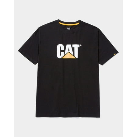 Caterpillar mens Tm Logo T-shirt T Shirt, Black, Large US