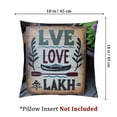 thumbnail image 4 of nygtbtfer Summer Lake Life Decorative Throw Pillow Cover ///Fishing Rods with Quotes Lake House Decor Pillowcases Nautical Lake Cushion ,Sofa/Couch/Porch, 4 of 7