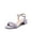 PURPLE, variant on Women's Low Heels for Women Braided Open Toe Ankle Strap Block Chunky Heel Sandals Holiday Party Wedding Dress Pumps Shoes