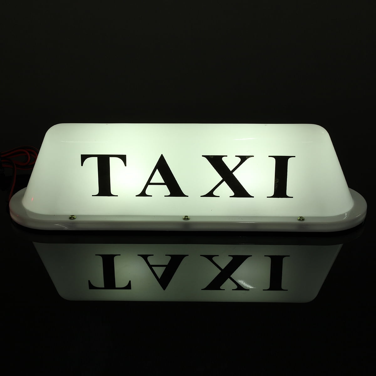 12V Waterproof LED Light Lamp Taxi Cab Roof Top Sign Topper Shell Magnetic 