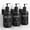 Matte Black, variant on Shampoo and Conditioner Dispenser, Shower Soap Dispenser Wall Mounted 3 Sets White Plastic Bottles Bamboo Pump, 500ml Shampoo and Conditioner Bottles for Bathroom, Shower Wall and Hotel