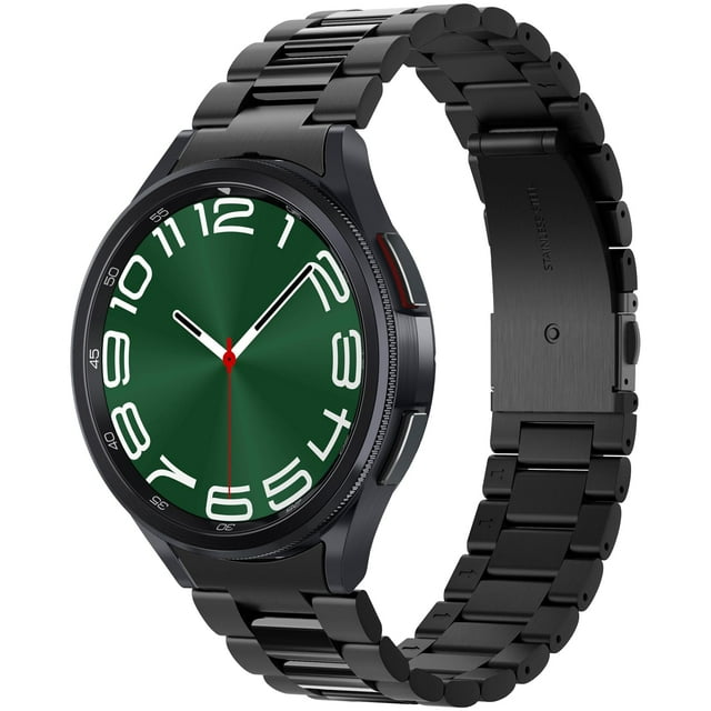 Correa Spigen Modern Fit 316L para Samsung Galaxy Watch 6 Classic de 47 mm, color negro