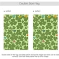 thumbnail image 3 of SKYSONIC Shamrock Saint Patrick Day Double-Sided Printed Garden House Sports Flag-12x18(in)-Polyester Decorative Flags for Courtyard Garden Flowerpot, 3 of 6