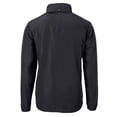 thumbnail image 3 of Men's Cutter & Buck  Black Atlanta United FC Big & Tall Charter Eco Knit Recycled Full-Zip Hoodie Jacket, 3 of 3