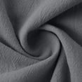 thumbnail image 7 of Pxxlle Cotton Linen Shirts Women Casual Summer V Neck T Shirt Loose Fit Short Sleeve Tops for Beach Vacation Gray XXL, 7 of 7