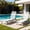 White, variant on Domi Outdoor Patio Chaise Lounge Chair, HDPE Pool Lounger with Adjustable Reclining Backrest for Poolside, Backyard & Sunbathing, White