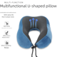 thumbnail image 2 of Almohada con forma de U con joroba, almohada bordada para la hora del almuerzo en la oficina, almohada de viaje de rebote lento para el cuello, almohada con forma de U de espuma viscoelástica con, 2 of 5