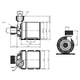 thumbnail image 5 of Speravity Motor sin escobillas de 12V CC, bomba de circulación de agua caliente portátil de alto flujo, calentador de tanque de peces, bombas Jardín y Patio Speravity TO009426-00B, 5 of 6