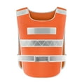 thumbnail image 2 of Funie Gilet Réfléchissant Ultra Léger en Maille pour Course de Nuit et Cyclisme, 2 of 8