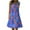 Red, variant on Uaswgudfs Sleeveless Seahorse Motif Midi Dress 2025: Women's Casual Summer A-Line Dress with Round Neck, Knee-Length Cut & Playful Tiered Skirt Red S