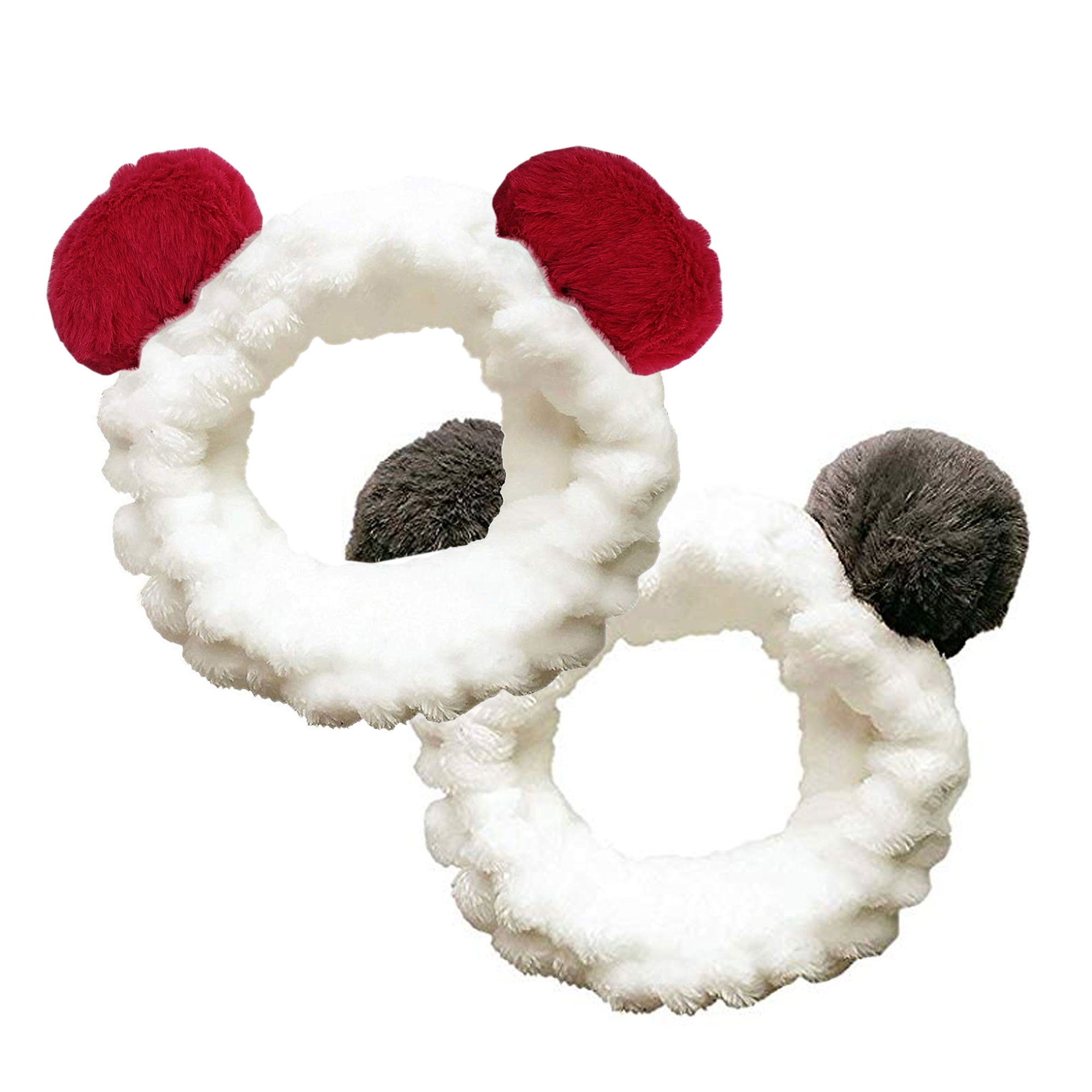 2 Pack, The Elixir Beauty Elastic Facial Spa Headband Make Up Wash Face