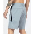 thumbnail image 2 of Apana Men's Shorts Slim Fit Athletic Performance Yoga and Gym Shorts with Hem - Side Pockets 9 Inch Inseam Essential Short, 2 of 7