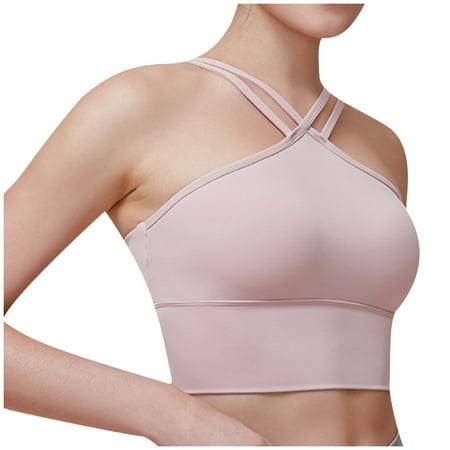 IROINNID High Impact Sports Bras for Women Racerback Bra Workout Crop Tank Top Comfortable Yoga Bra Push up Plus Size