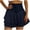 Navy, variant on GERsome Flowy Shorts for Women Casual Ruffle Tiered Workout Shorts High Waist Lounge Sweat Shorts Womens Cute Summer Beach Vacation Shorts