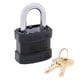 thumbnail image 2 of Antipinza Padlock Commando Lock Blackout de acero laminado, 2 of 6