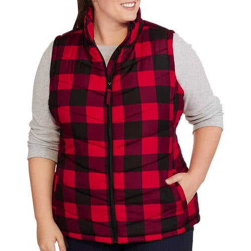 Generic Women's Plussize Puffer Vest