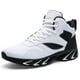 thumbnail image 1 of Zapatillas de baloncesto Joomra de cuero sintético blanco para hombre, talla 11, 1 of 7