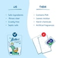 thumbnail image 3 of Nellie's Laundry Soda - Concentrated Laundry Detergent Powder - 50 Load Pouch - Gentle on Skin and Environment - Fragrance-Free, 3 of 5