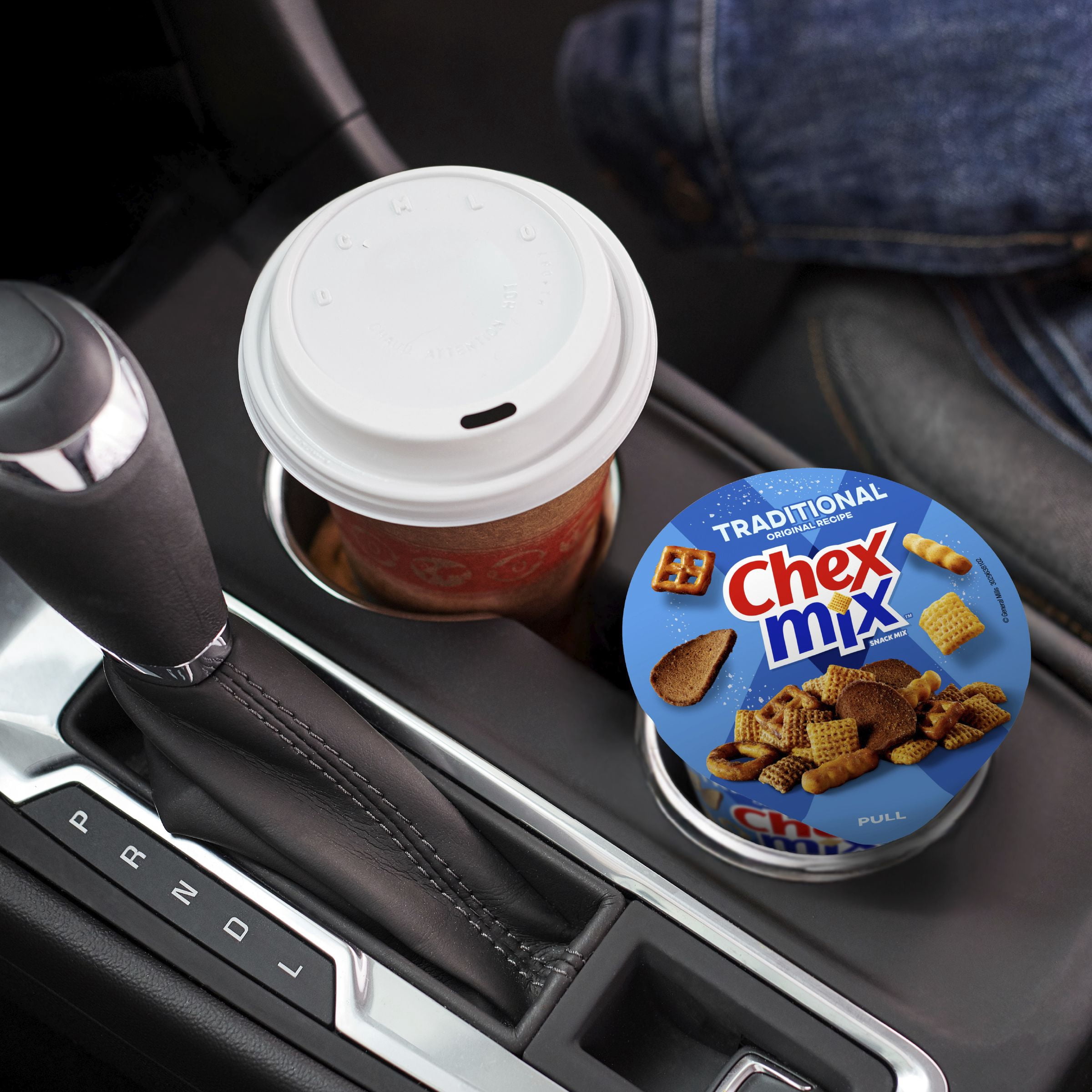 (10 pack) Chex Mix Traditional Original Recipe Snack Mix, Snack Cup, 2.5 oz