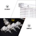 thumbnail image 4 of Low Profile Wand Tilter Horizontal Window Blinds Tilt Mechanism Hook Connection 6pcs 2 Inch Rail Blinds Parts Accessories, 4 of 8