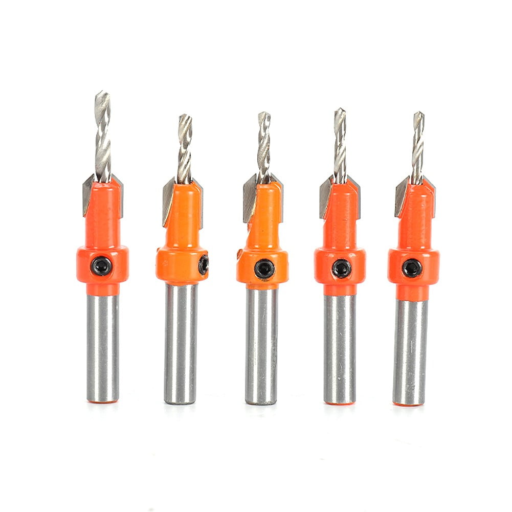 Hexagon Shank Countersink Drill Bit Woodworking Screw Wood Hole Drill