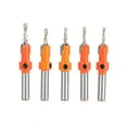 thumbnail image 2 of Hexagon Shank Countersink Drill Bit Woodworking Screw Wood Hole Drill Bit 5Pcs, 2 of 9