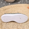 thumbnail image 6 of XUNKUSGA Walking Shoes Women Trendy Embroidered Knit Womens Shoes Casual Breathable Mesh Slip On Shoes Women Lightweight Comfortable Womens Walking Shoes,Green,5.5, 6 of 9