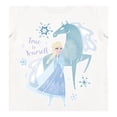 thumbnail image 2 of Playera Para Niña Disney Frozen Cuello Redondo Manga Corta Talla 6 Blanco, 2 of 2