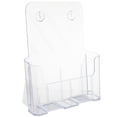 thumbnail image 1 of Organizador de revistas colgante, soporte para archivos de pared, soporte transparente para revistas, 1 of 8