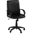 thumbnail image 4 of Safco Poise Faux Leather Executive Mid Back Office Chair in Black, 4 of 4