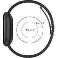 thumbnail image 3 of REQO Bracelet en Métal Compatible avec Fitbit Versa 4/Sense 2/Versa 3/Sense Bracelet de Remplacement Bracelet en Acier Inoxydable pour Versa 4/Sense 2, 3 of 7