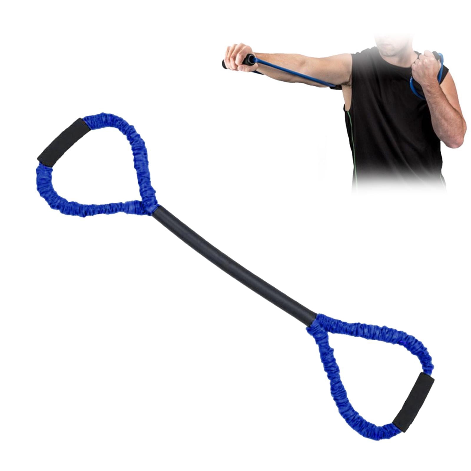 Boxing Resistance Bands Elastic Bands Exercise Bands Pulling Rope for Basketball Blue 25lb