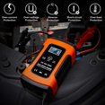 thumbnail image 1 of Cargador de batería completamente automático Fbc12050, cargador de batería de automóvil de 5a 12v y naranja de mantenimiento (1 unidad) Rojo Verde, 1 of 4