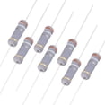 thumbnail image 1 of Unique Bargains 50pcs 2W 0.39 Ohm Carbon Film Resistor 5% Tolerance 4 Color Bands, 1 of 4