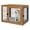 Brown, variant on PETMAKER Furniture-Style Dog Crate with Double Doors and Cushion (Natural)