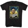 thumbnail image 1 of Rocky Dinosaur Black Adult T-Shirt Xlt, 1 of 2