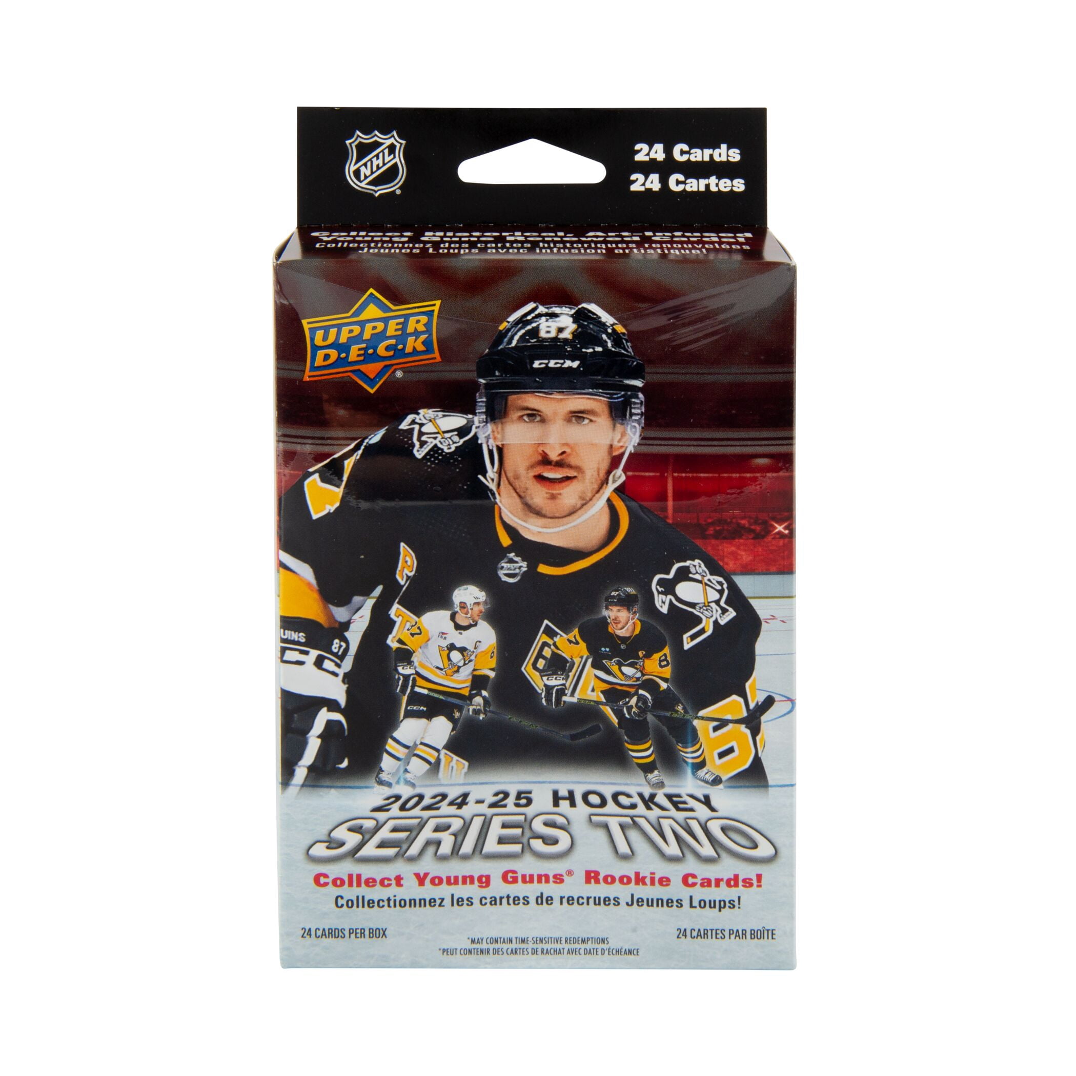 2024-25 Upper Deck Series 2 Hockey Trading Cards Hanger Box