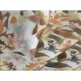 thumbnail image 3 of Ambesonne Botanical Quilted Coverlet 2 Pcs, Summer Vintage Aster Art, Twin Size, Cinnamon and Pale Khaki, 3 of 4