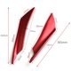 thumbnail image 2 of 8pcs Alerón de Coches Reducir Resistencia de Aire Piezas de Decoración Modificaciones #Rojo+Negro DYNWAVEMX Spoiler delantero universal, 2 of 8