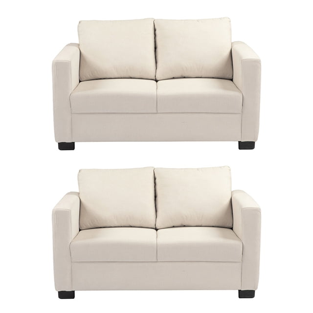 Sala 2-2 TRINITY Gales ( 2 piezas Love Seat ) Crema