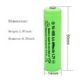 thumbnail image 4 of GLESOURCE Rechargeable NiMH 600mAh 1.2V AA Batteries for Solar Lights, Garden Lights(Pack of 20), 4 of 5
