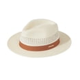 thumbnail image 4 of Sombrero de paja panamá hueco de gran tamaño para hombre, sombrilla de verano, sombrero de playa de alta calidad, cabeza grande de moda, 4 of 4