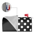 thumbnail image 6 of Daiia Black and White Polka Dot Mailbox Cover , Magnetic Welcome Mailbox Wraps Post Letter Box Cover for Garden Yard Home Decor-25.5x21 in, 6 of 9