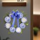 thumbnail image 3 of Guirnalda Decorativa colgante mayimx corona artificial de primavera para pared del hogar, 3 of 5
