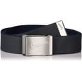 thumbnail image 4 of Nike Big Kid Reversible Stretch Web Belt, Navy/Grey, One Size, 4 of 5