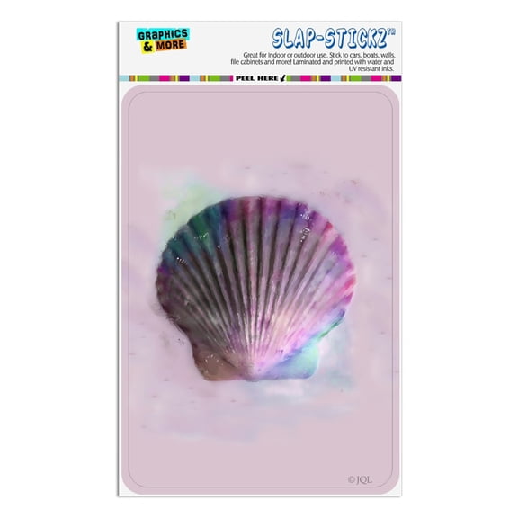 Shell Watercolor Beach Sand Tropical Home Business Office Sign